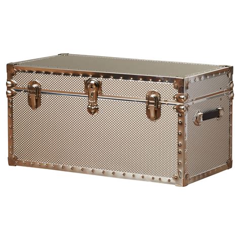 wayfair metal trunks